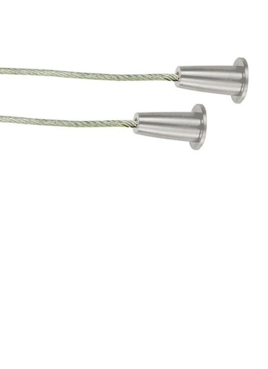 Foto para Kable Satin Nickel KL-Soft anchors, sn