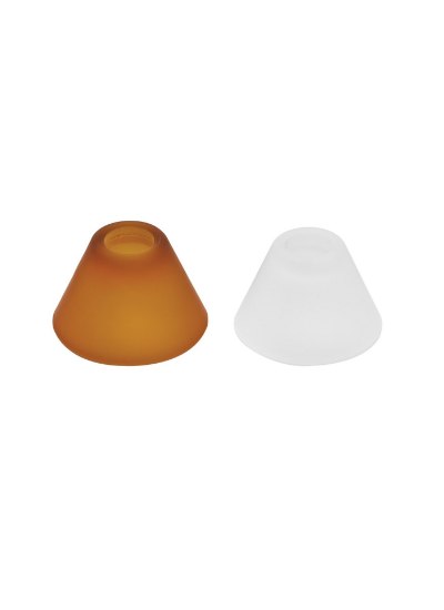 Foto para 50w Cone Cone Glass Shield amber