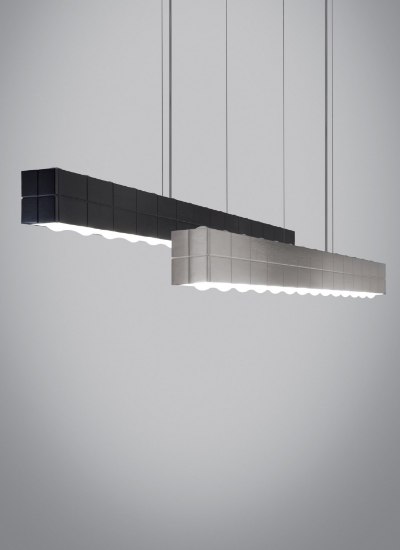 Picture of 50w Biza 30k Black 80cri LS-Biza Linear Suspension DR/IN BK -LED830