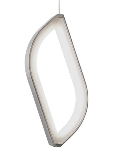 Picture of 6w Folium Satin Nickel MP-Folium Pendant SN, sn, -LED