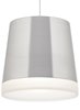 Foto para 8w Henrik 30k Satin Nickel 80cri MP-Henrik Pendant B Alum, sn, -LED