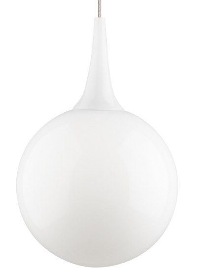 Foto para 8w Pelé 30k Satin Nickel 80cri MP-Pelé Pendant white, sn-LED