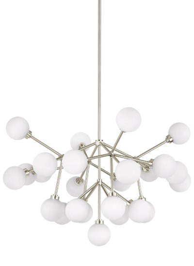 Picture of 64w Mara 27k Satin Nickel 90cri Mara Chandelier WH SN-LED927