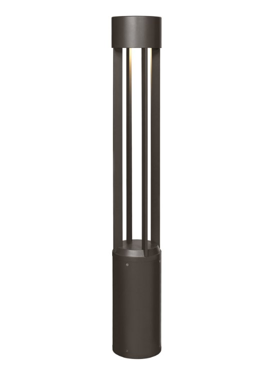 Foto para Turbo 40k Bronze 80cri Turbo Bollard 80 CRI 4000K 42IN 20 Clear Flat BZ 1