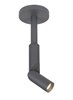 Foto para 8.6w 35k Charcoal 90cri Mode Single Outdoor Wall/Ceiling 90 CRI 3500K 9 in