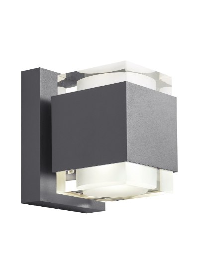 Foto para Voto 40k Charcoal 80cri Voto Large 80 CRI 4000K 8IN CL Uplight/Downlight U