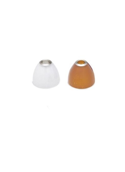 Foto para 50w Soda Satin Nickel Soda Glass Shade amber, sn