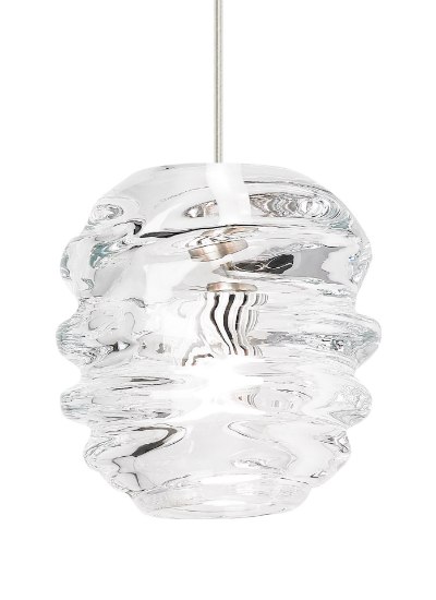 Foto para 8w 500lm Audra 30k Satin Nickel 80cri TD-Audra Pendant CLsn-LEDS830