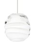 Foto para 35w 500lm Audra Black TD-Audra Pendant WHbk