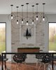 Picture of 9w Alva 22k Black 90cri TD-Alva Pendant 11 BK BK -LED922