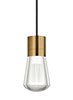 Picture of 9w Alva 22k Aged Brass 90cri TD-Alva Pendant 3 BK AB -LED922