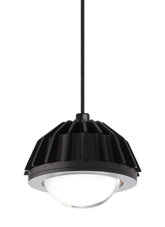 Picture of 9w Eros 30k Black 90cri TD-Eros Line-Voltage Pendant bk, -LED930