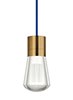 Picture of 9w Alva 22k Aged Brass 90cri TD-Alva Pendant 3 BU AB -LED922