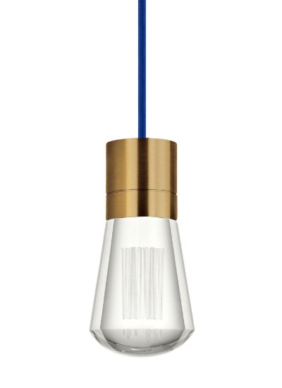 Picture of 9w Alva 22k Aged Brass 90cri TD-Alva Pendant 3 BU AB -LED922