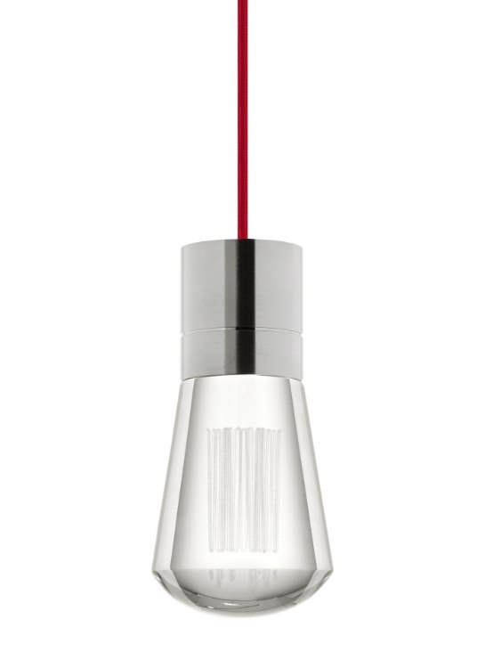 Picture of 9w Alva 22k Satin Nickel 90cri TD-Alva Pendant 7 RD SN -LED922