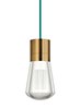 Picture of 9w Alva 22k Aged Brass 90cri TD-Alva Pendant 7 TL AB -LED922