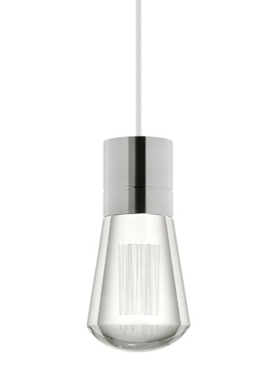 Foto para 9w Alva 30k Satin Nickel 90cri TD-Alva Pendant 7 WH SN -LED930