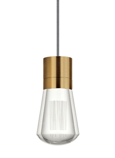 Foto para 9w Alva 22k Aged Brass 90cri TD-Alva Pendant BW AB -LED922