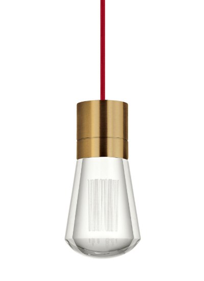 Picture of 9w Alva 22k Aged Brass 90cri TD-Alva Pendant RD AB -LED922