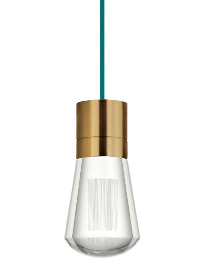 Foto para 9w Alva 22k Aged Brass 90cri TD-Alva Pendant TL AB -LED922