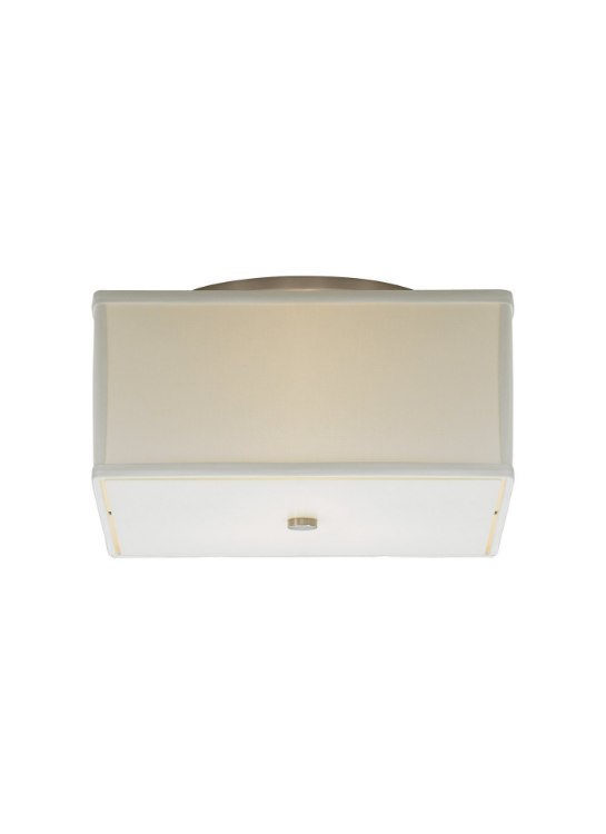 Picture of 300w Chambers Satin Nickel TD-Chamb Ceil lg white, sn