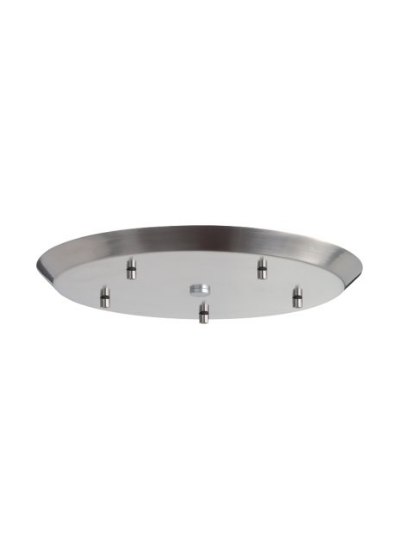 Picture of Line-voltage Satin Nickel TD-Pnd Clust 5 round, sn