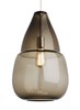 Foto para 3.5w Capsian 22k Satin Nickel E26 Medium Base ST19 90cri TD-Capsian Grande Pendant SM SN -LED922