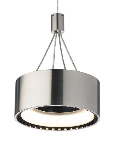 Foto para 8w Corum 30k Satin Nickel 80cri MO-Corum Pendant sn, -LED830