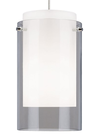 Foto para 50w Mini Satin Nickel MO-Mini Echo Pend smoke, sn