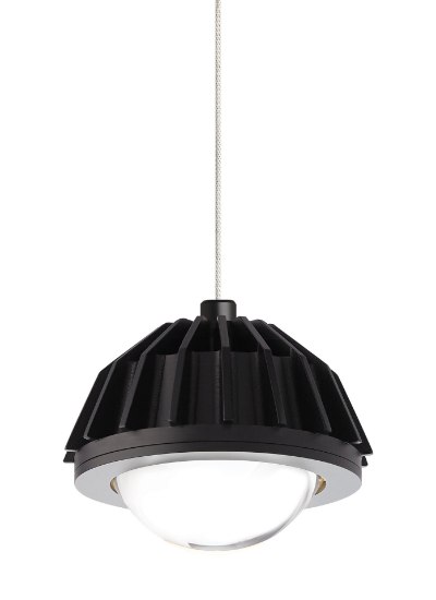 Foto para 10w Eros 30k Satin Nickel 80cri MO-Eros Low-Voltage Pendant BK, sn, -LED