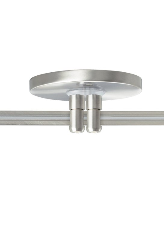 Foto para Monorail Satin Nickel MO-PF 4IN R Lo-Prof dual fd,sn