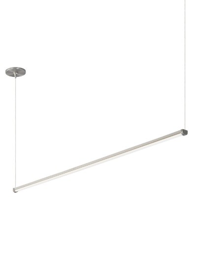 Foto para 16w Rae 35k Satin Nickel 80cri MO-Rae Linear Suspension 300lm/ft, 48IN, sn, -LED8