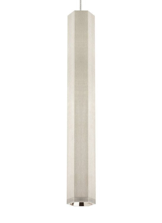 Picture of 50w Blok Satin Nickel/Satin Nickel MP-Blok Pendant L SN/SN