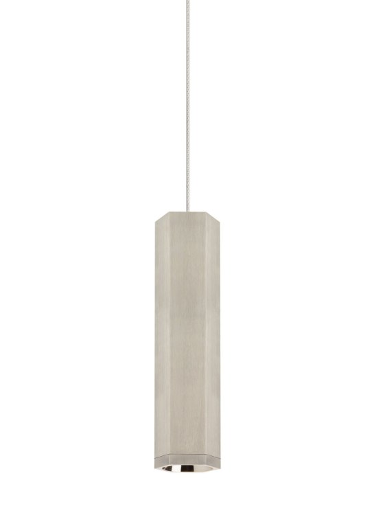 Picture of 50w Blok Satin Nickel/Satin Nickel MP-Blok Pendant S SN/SN