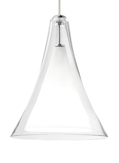 Foto para 8w 500lm Melrose 30k Chrome 80cri MO-Melrose II Pendant CLch-LEDS830