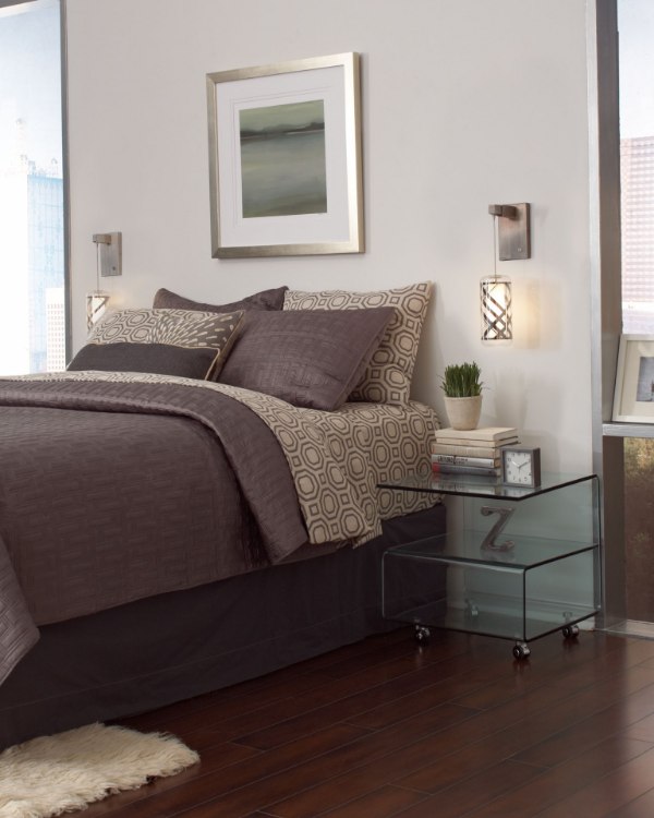 Foto para 8w Ecran 30k Satin Nickel 80cri MO2-Ecran Pend CL-PT MC sn-LED