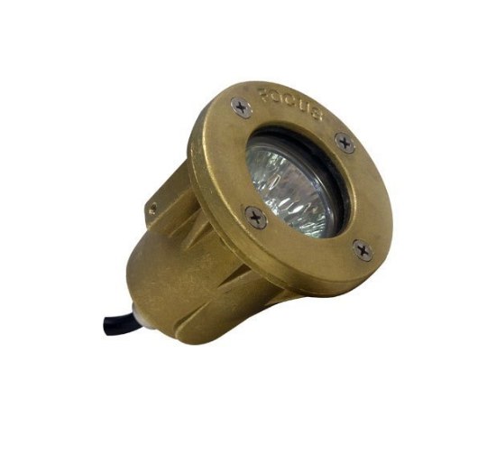 Picture of No-Lamp MR16 GU5.3 Unfinished Cast Brass Underwater Light