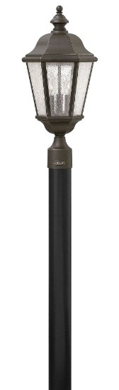 Picture of 5w Outdoor Edgewater CAND. LED Clear Seedy Oil Rubbed Bronze Post Top/ Pier Mount