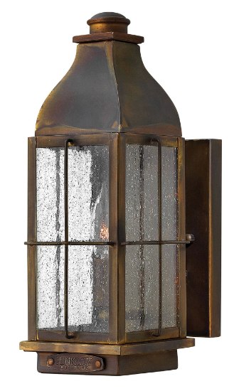 Picture of 5w Outdoor Bingham CAND. LED Clear Seedy Sienna Small Wall Mount