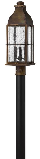 Picture of 5w Outdoor Bingham CAND. LED Clear Seedy Sienna Post Top/ Pier Mount