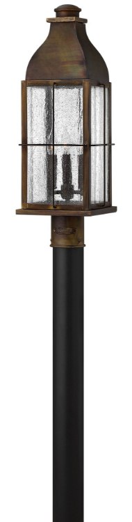Picture of 5w Outdoor Bingham CAND. LED Clear Seedy Sienna Post Top/ Pier Mount