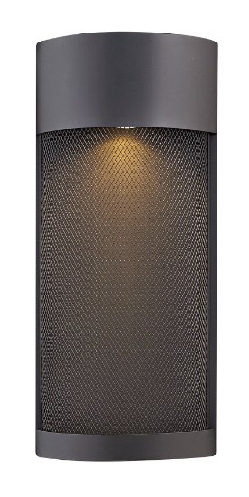 Picture of 6.5w Outdoor Aria GU-10 LED Black Pocket Wall Mount