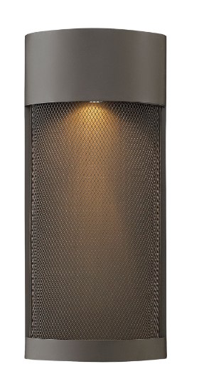 Picture of 6.5w Outdoor Aria GU-10 LED Buckeye Bronze Pocket Wall Mount