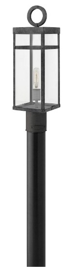 Foto para 100w Outdoor Porter MED Clear Aged Zinc Post Top/ Pier Mount