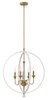 Foto para 60w Chandelier Waverly CAND Warm White Stem Hung Single Tier