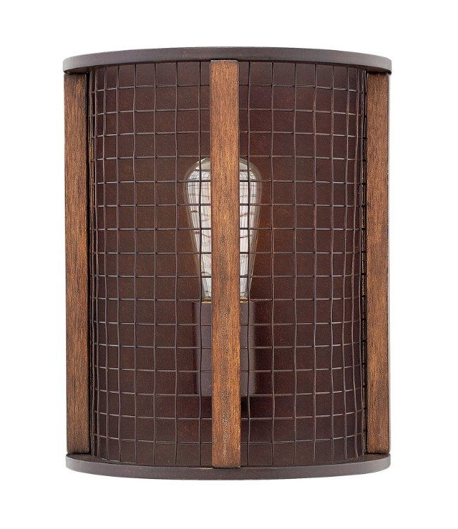 Foto para 100w Sconce Beckett MED Iron Rust