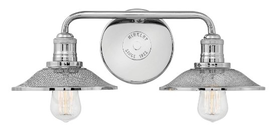 Picture of 100w Bath Rigby MED Polished Nickel Bath Two Light