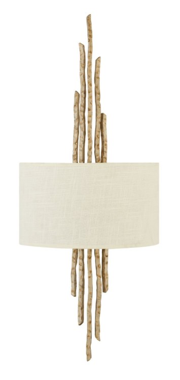 Foto para 60w Sconce Spyre CAND Champagne Gold Two Light Sconce