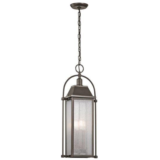Picture of 240w (4 x 60w) 11" Harbor Row 4-Light CAND B Olde Bronze Outdoor Pendant