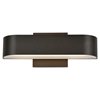 Foto para 27w Montreal SSL 90Plus CRI Bronze Frosted Marine Grade Wet Location Wall Fixture (OA HT 2.48)